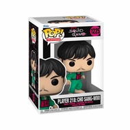((Cases Flagship) FUNKO POP 1225 Squid Game TV Cao Shangyou PLAYER 218 CHO SANG-WOO Agent Version