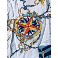 TO05 - Chain pattern canvas/linen, size 1.4m x 1.6m