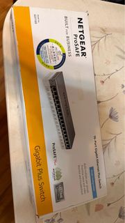 Netgear 16 port GS116 Gigabit Ethernet Plus Switch