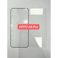（2 PET）For OPPO A6 Max/A6 GT A6Pro A6i A6V A6X A6S  Full Glue Full Cover Screen Protector Tempered G
