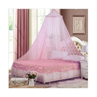 Kelambu Katil Canopy Net Bed Curtain Stopping Insect Mosquito Net White Mosquito Insert Net Queen Size Bed Mosquito Net