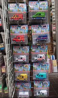 太子店 小朋友車仔玩具 合金迴力車 香港交通工具 巴士 小巴 消防車 貨van車仔