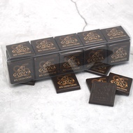 GODIVA Gothic85%Dark Chocolate Bars Bulk50Large Board Baked Snacks Imported from Belgium