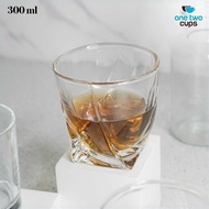 One Two Cups Crystal Old-Fashioned Rock Glass 300ml - GW-300