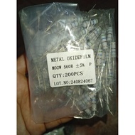 10pcs 2 watt 5% Resistor, 5.6R variant | 56R | 560R | 5K6 | 56K