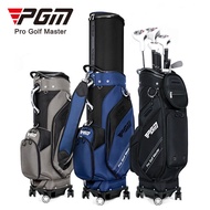 PGM Golf Bag with Wheels Men's and Women's Golf Telescopic Bag Nylon Waterproof Multifunction Golf Aviation Bag QB154