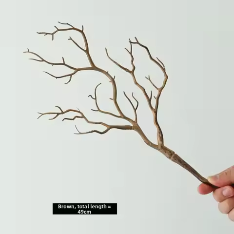 New Long Artificial Plants Antler Shaped Decorative Coral Branches Plastic Bonsai Home Decor