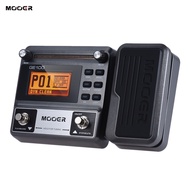MOOER GE100 Guitar Multi-effects Processor Effect Pedal with Loop Recording(180 Seconds) Tuning Tap Tempo Rhythm Setting Scale &amp; Chord Lesson Functions