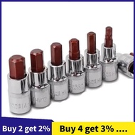 1/4 Inch Drive Metric Hex Key Hex Socket Bit Hexagon H2 H3 H4 H5 H6 H7 H8 H10
