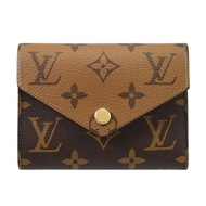 Louis Vuitton LV M81557 Victorine 經典老花三折零錢短夾