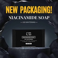 (1pc Or 2pcs) CB NIACINAMIDE SOAP FOR MEN 10X WHITENING SOAP Whitening Oil Control Sensitive