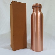 [Shop Malaysia] [READY STOCK] Pure Copper Bottle Mat Finish 1L / Botol Air Tembaga (Health Benefits Leak Proof Water Bottle)