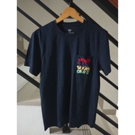 Original Giordano WWSG Navy Pocket T-Shirt