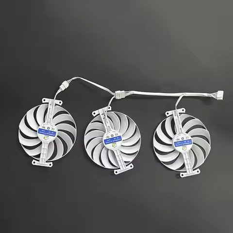 95MM 7PIN CF1010U12S DC 12V 0.45A RTX3090 GPU fan For ASUS ROG Strix RTX 3070 3080 Ti 3090 white OC 