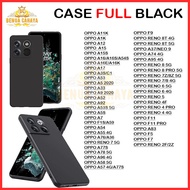 FULL BLACK CASE OPPO A5 PRO-A15-A15S-A16-A16S-A16E-A16K-A17-A17K-A31-A37-NEO 9-A39-A57-A3S-C1-A5-A9 