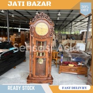 Teak Wood Standing Clock / Teak Wood Clock