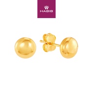 HABIB Oro Italia 916 Yellow Gold Earrings GE73870323 (22K Gold)