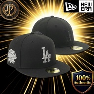 [New Era] Cap 59FIFTY Side Patch MLB Rhinestone ONSPOTZ Special Order LA Black/Black 7 3/4 59Fifty
