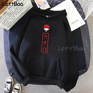 Naruto Anime Uchiha Hoodie Men Long Sleeve Print Hoodies Men Streetwear Harajuku Sweatshirts Hoddie