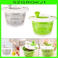 [szgrqkj1] Lettuce Strainer Dryer Manual Vegetable Washer and Dryer for Lettuce Cabbage