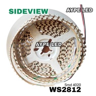 LED STRIP ROLL 5 METER WS2812 SIDE VIEW 4020 RGB 4mm 5 VOLT 144 Led 170 Led 5 METER MATRIX RGB