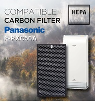 Panasonic F-PXC50A Panasonic F-ZXCD50X Compatible Activated Carbon Filter [HEPAPAPA]