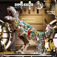 13050 Semi Mechanical Tyrannosaurus Rex Assembly Science and Education Children's Building Block Toy