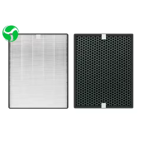 Air Purifier Filter For Philips AC1215 AC1214 AC1210 AC1213 H13 HEPA Filter 360*275*27mm + Activated
