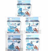 Bandai/Ice AGE 4/Ice Age Pirates/Puzzle Assembly Toy/Single Scene/Model Building Blocks