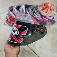 Nhk RX 9 DARK SMOKE HELMET GLASS ORIGINAL NHK