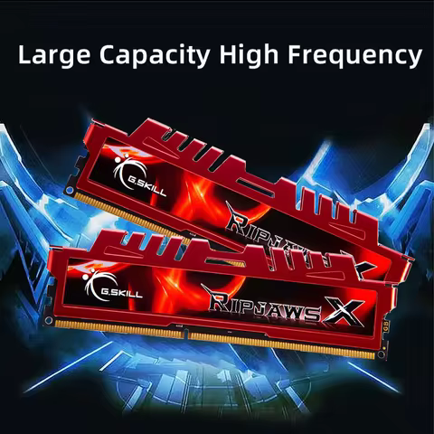 G-Skill 8GBXL Ripjaws X For Intel Sandybridge Platforms DDR3 PC12800 1600MHz 8GB 240 Pins Memory Mod
