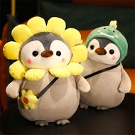 MAHIN Room Decor Birthday Gifts Kawaii Cross-dress Soft Pillow Mollusk Penguin Stuffed Animals Pengu