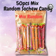 MIX 50PCS Sochews Long Bar | Chewy Candy Classic 🍬 (TANGO)