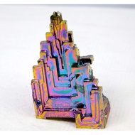 Rare 150.85 Ct Natural Rainbow Bismuth Crystal Rough Gemstone