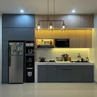kitchen set minimalis hpl per meter
