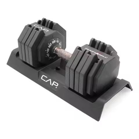ADJUSTABELL Adjustable Dumbbell Weights - Singles Pairs 12.5 lb 25 lb 55 lb Multiple Handle Options