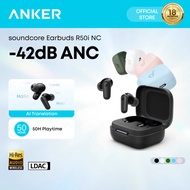 Anker soundcore R50i NC Earbuds Adaptive ANC Bluetooth 5.4 TWS 45H Long Play Time Headsets - A3959