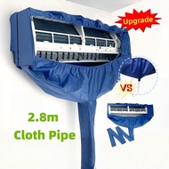 Professional Air Conditioner Cleaning Cover With 2.8m Cloth Pipe Aircond Service Cleaner Sets Clean 