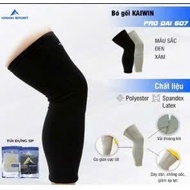 Sports knee protector and injury relief bandage with patch