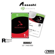 Seagate IronWolf 1TB / 2TB / 3TB / 4TB / 8TB / 10TB 3.5" NAS HDD - 5400RPM/256MB 5900RPM/64MG 7200RP
