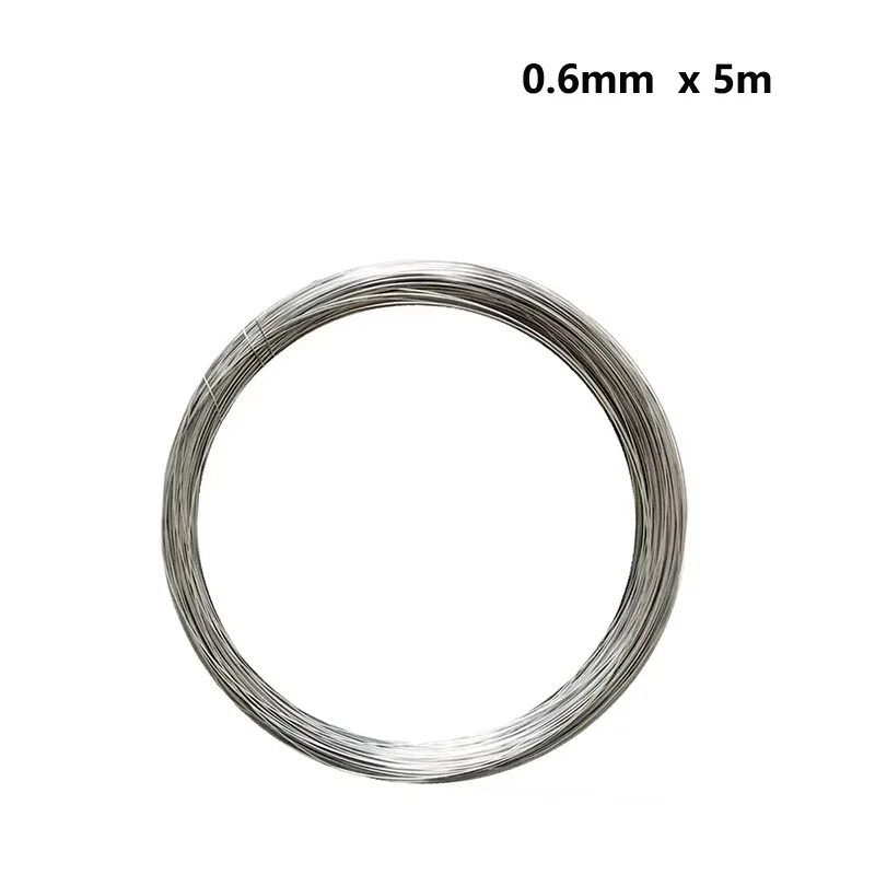 1pcs 0.1mm - 2.0mm High Temp Wire Nichrome Heat Resistant Wire General Purpose Support Wire Craft Wi