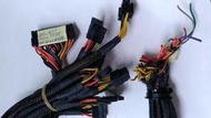 NO.427纜線， 特惠價，550W，80PLUS銅牌電源供應器的整組電纜線。