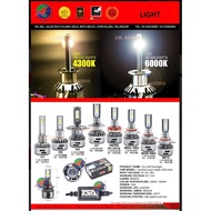 TSA Car LED Headlight Headlamp 4300K / 6000K H4 H3 9012 9005 9006