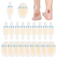 iLamvie 20 Pcs Anti Blister Stick,Blister Plasters,Hydrocolloid Foot Bandages Foot Blister Pads For 