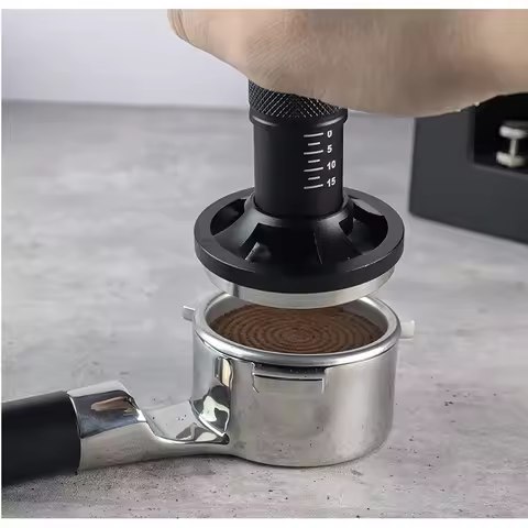 Force Tamper Coffee Tamper Constant Pressure Coffee-Impact Tamper With Scale For Breville Espresso A