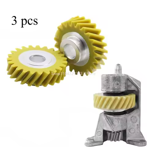 3 pcs Mixer Worm Gear Replacement for W10112253 5K45SS 5K5SS 5KPM5 Food Stand Mixer Replacement Acce