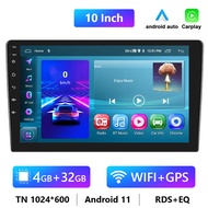 Head Unit Android 9 Inch TV Mobil Murah Meriah 4+32G Android Head Unit Untuk Semua Double Din Mobil