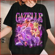 GC1 2025 Zootopia 2 Gazelle T-shirt 110cm-6XL summer Anime Short Sleeve Top GC1