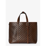 [Pre-order] Gucci GG Emblem leather shopping bag - Sund Black