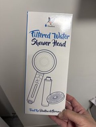 全新Doulton 黑色沐浴過濾器花灑Filtered Water Shower Head
